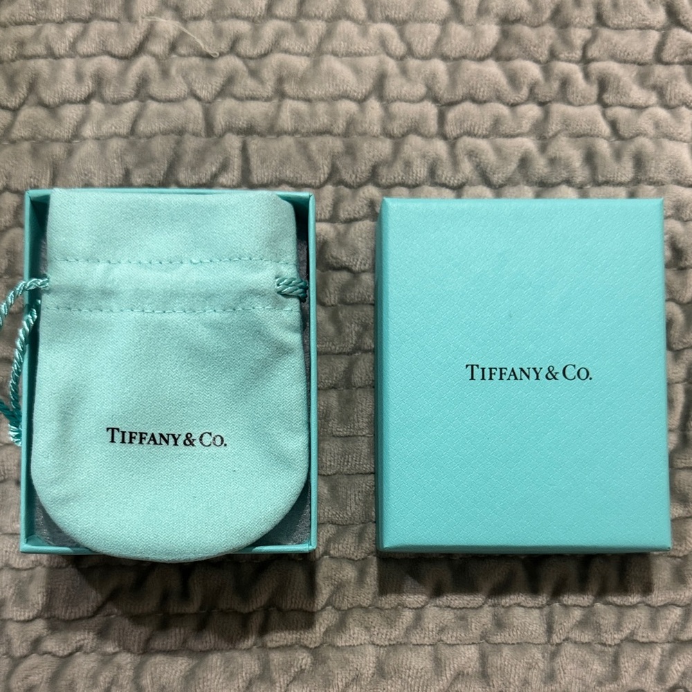 Tiffany & Co. Turquoise Box and Pouch Set
